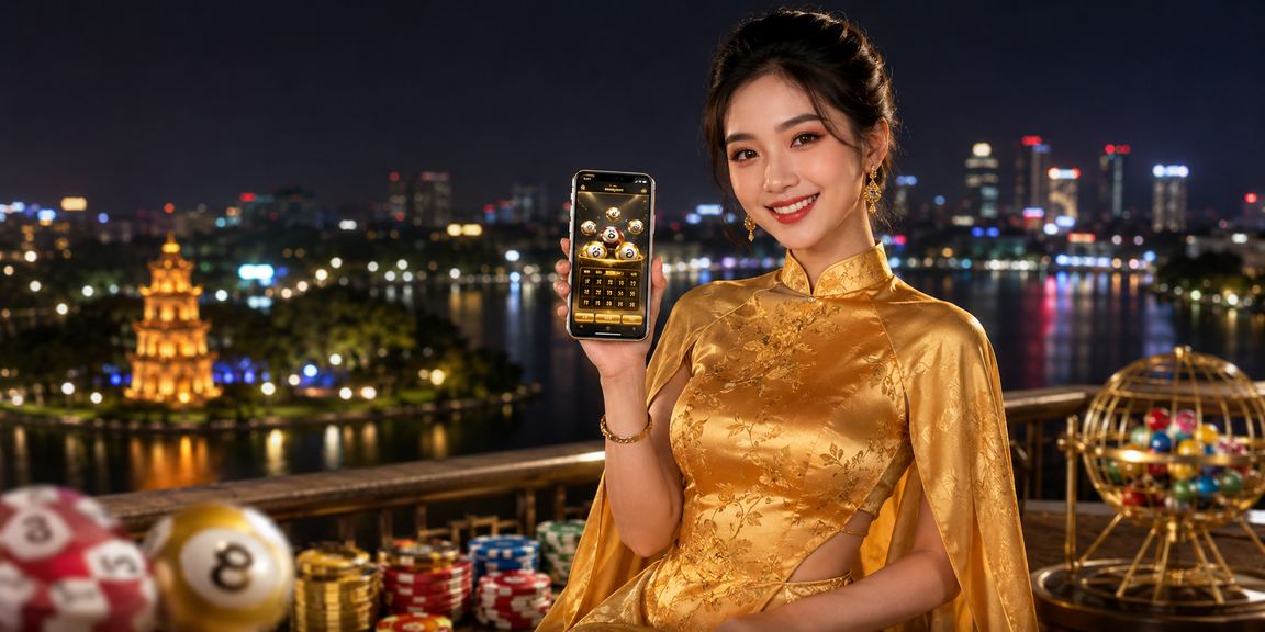 Người dùng tại Hà Nội xem kết quả xổ số và quản lý tài khoản cá cược